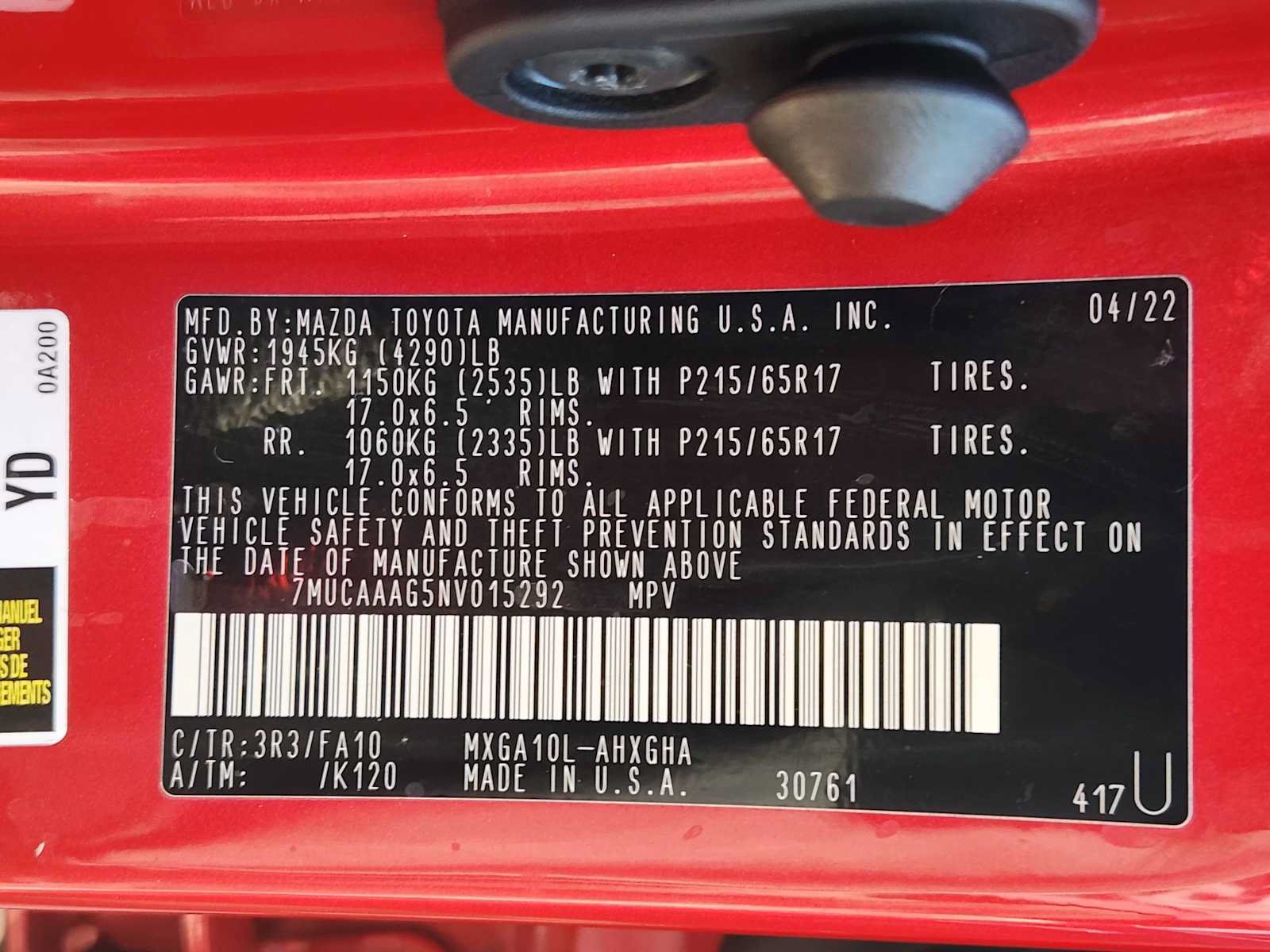 Used 2022 Toyota Corolla Cross LE FWD image 32