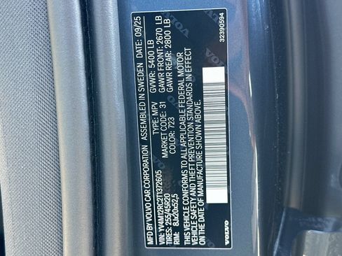 Certified 2026 Volvo XC60 B5 Plus w/ Protection Package Premier AWD/4WD image 34