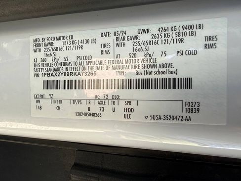 Used 2024 Ford Transit 350 XLT RWD image 41