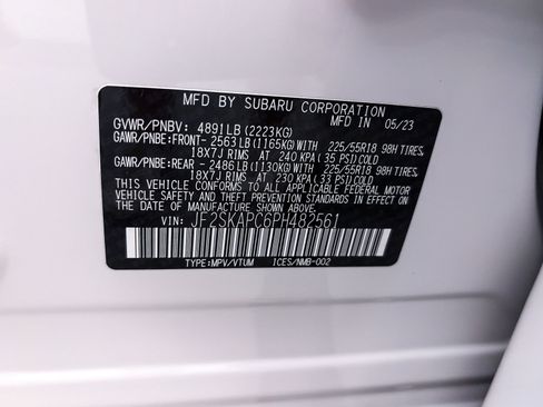 Used 2023 Subaru Forester Limited w/ Popular Package #2 AWD/4WD image 40