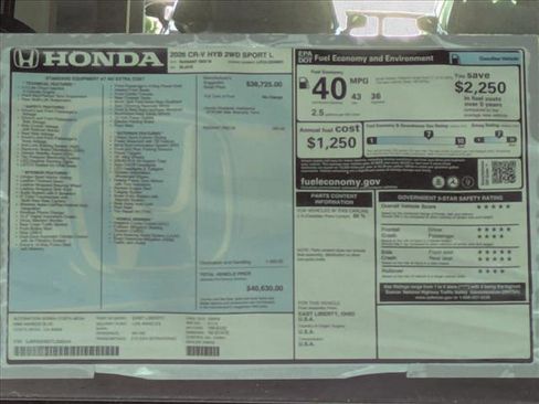 New 2026 Honda CR-V Sport-L image 18