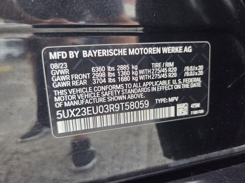 Certified 2024 BMW X5 xDrive40i w/ M Sport Package AWD/4WD image 19