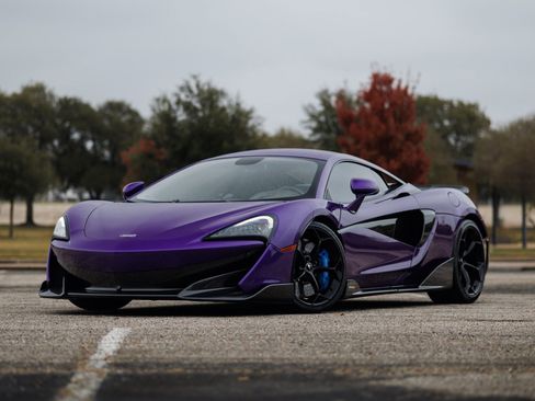 Used 2019 McLaren 600LT Rare MSO Mauvine Blue Tons of image 2