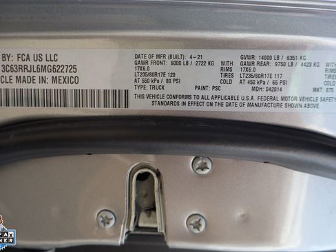 Used 2021 RAM 3500 Laramie w/ Safety Group B AWD/4WD image 32