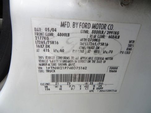 Used 2004 Ford F250 4x4 Crew Cab Super Duty image 26