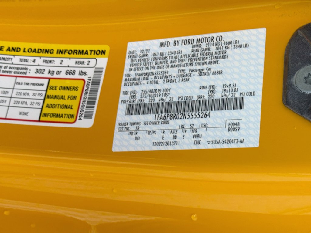 Certified 2022 Ford Mustang Mach 1 RWD image 31