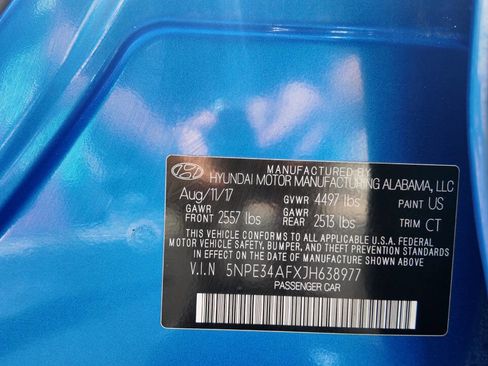 Used 2018 Hyundai Sonata Sport w/ Cargo Package image 16