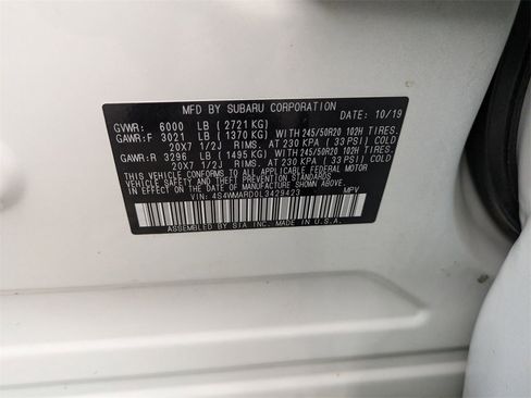 Used 2020 Subaru Ascent Touring image 42