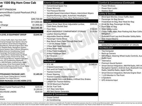 Used 2023 RAM 1500 Big Horn AWD/4WD image 24