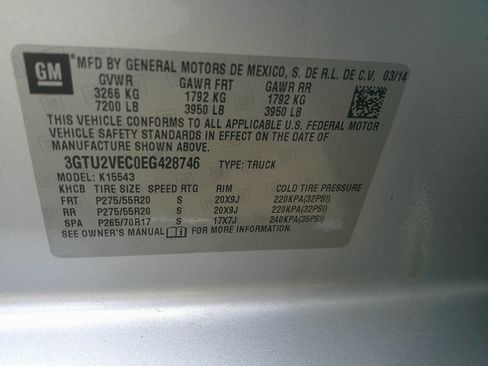 Used 2014 GMC Sierra 1500 SLT w/ SLT Crew Cab Value Package image 33