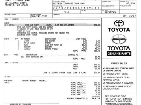 Used 2020 Jeep Compass Latitude image 12