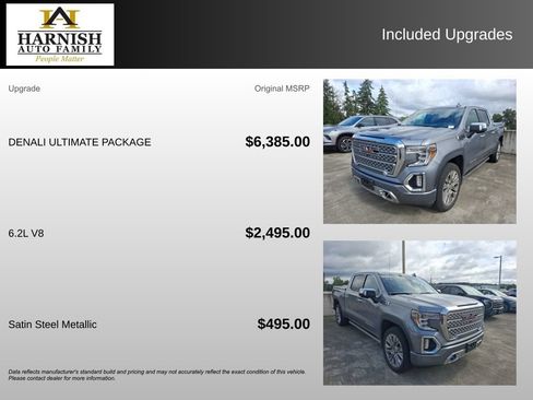Used 2020 GMC Sierra 1500 Denali w/ Denali Ultimate Package AWD/4WD image 4
