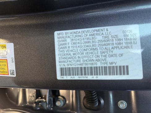 New 2026 Honda Pilot EX-L image 35