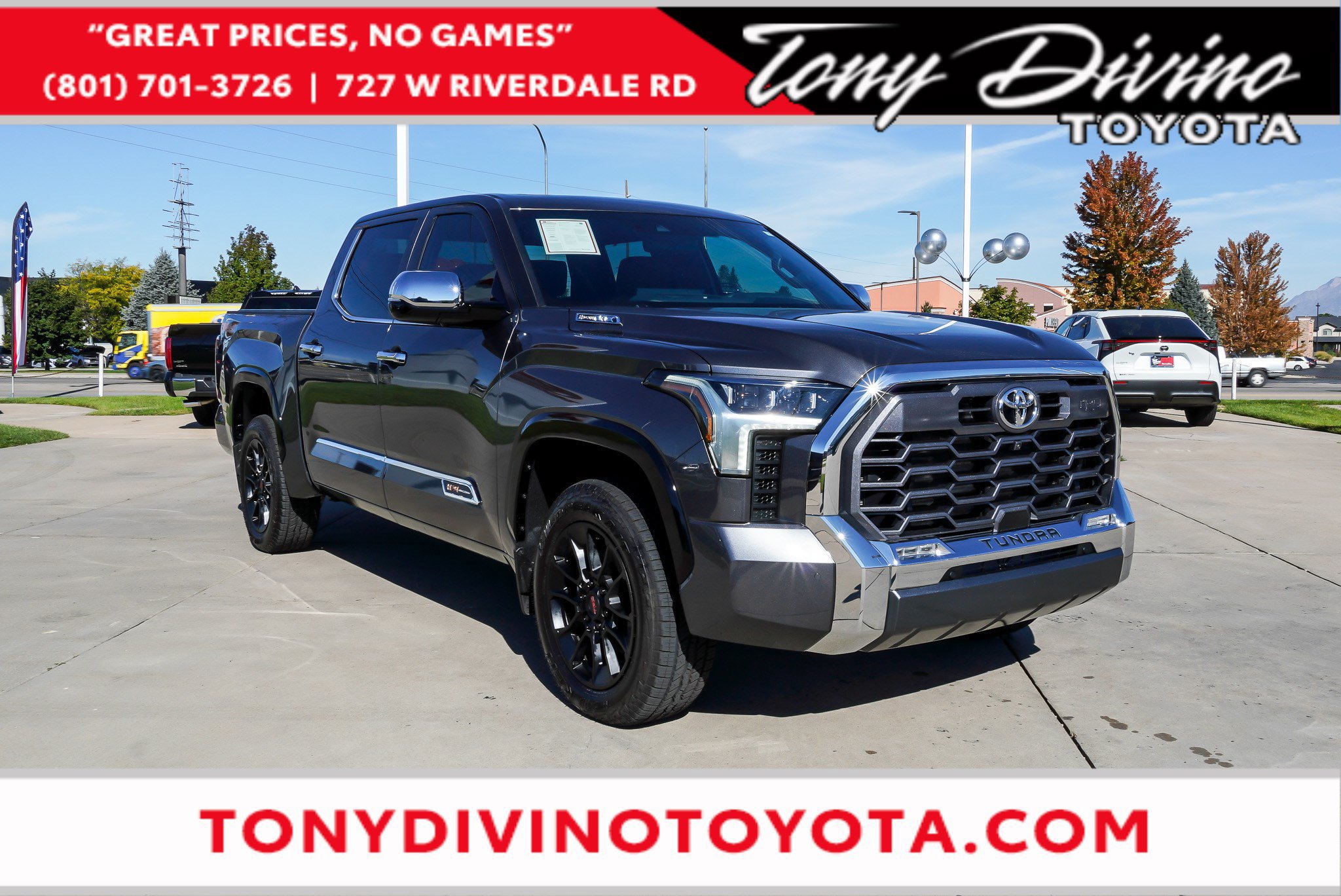 Certified 2026 Toyota Tundra 1794 Edition w/ TRD Off-Road Package AWD/4WD image 1