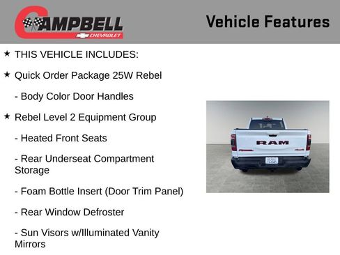 Used 2019 RAM 1500 Rebel w/ Level 2 Equipment Group image 5