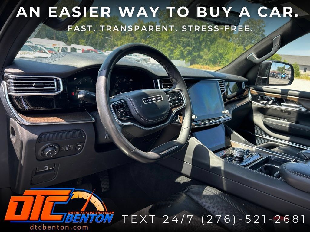 Used 2022 Jeep Grand Wagoneer Series II w/ Rear Seat Video Group 1 AWD/4WD image 10