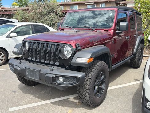 Used 2021 Jeep Wrangler Unlimited Sport AWD/4WD image 2