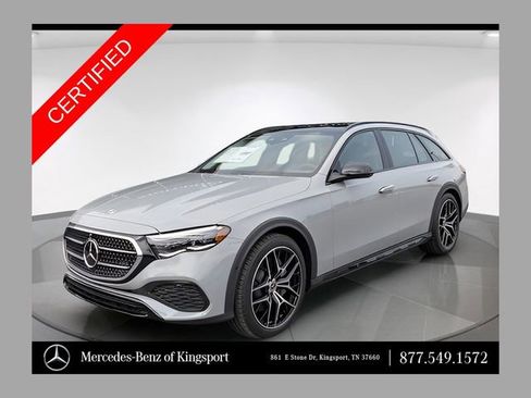 Certified 2025 Mercedes-Benz E 450 4MATIC All-Terrain Wagon image 1