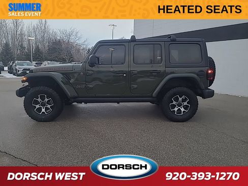 Used 2023 Jeep Wrangler Unlimited Rubicon w/ LED Lighting Group AWD/4WD image 2
