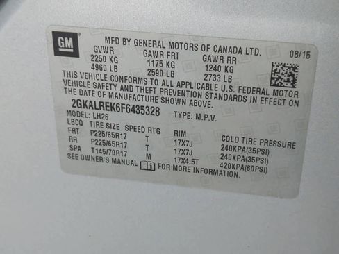 Used 2015 GMC Terrain SLE w/ Convenience Package image 34