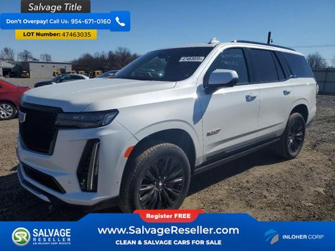 Used 2024 Cadillac Escalade V w/ LPO, ONYX Package AWD/4WD image 1