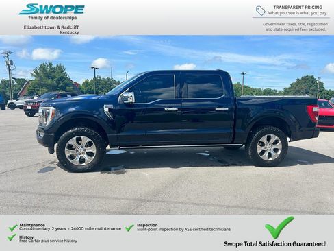 Used 2023 Ford F150 Platinum w/ Equipment Group 701A High AWD/4WD image 3