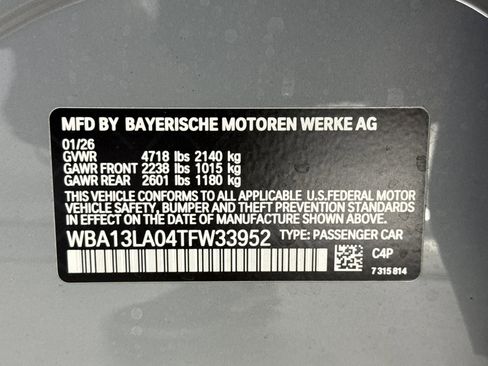 New 2026 BMW 330i Sedan w/ M Sport Package image 20