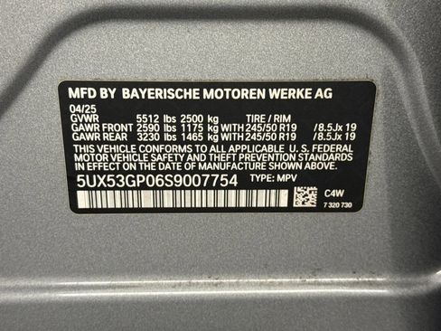 Used 2025 BMW X3 xDrive30i w/ Convenience Package image 23