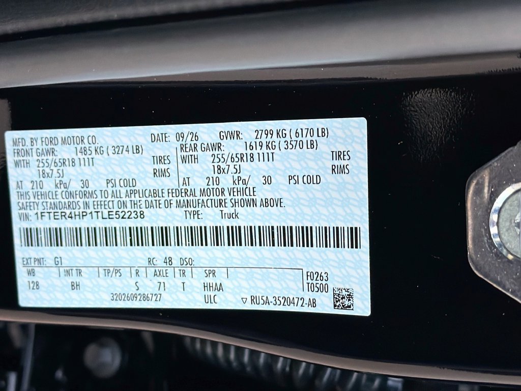 New 2026 Ford Ranger XLT AWD/4WD image 34