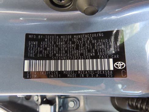 Used 2025 Toyota Corolla SE w/ Convenience Package FWD image 26