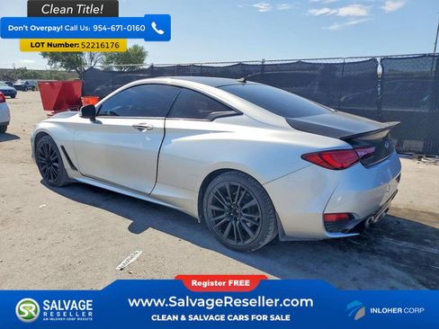 Used 2019 INFINITI Q60 3.0t Luxe AWD/4WD image 3