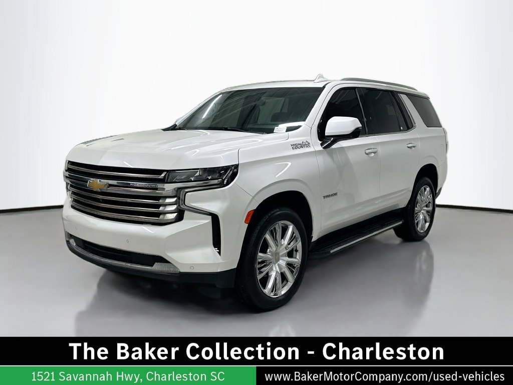 Used 2021 Chevrolet Tahoe High Country w/ Max Trailering Package AWD/4WD image 1
