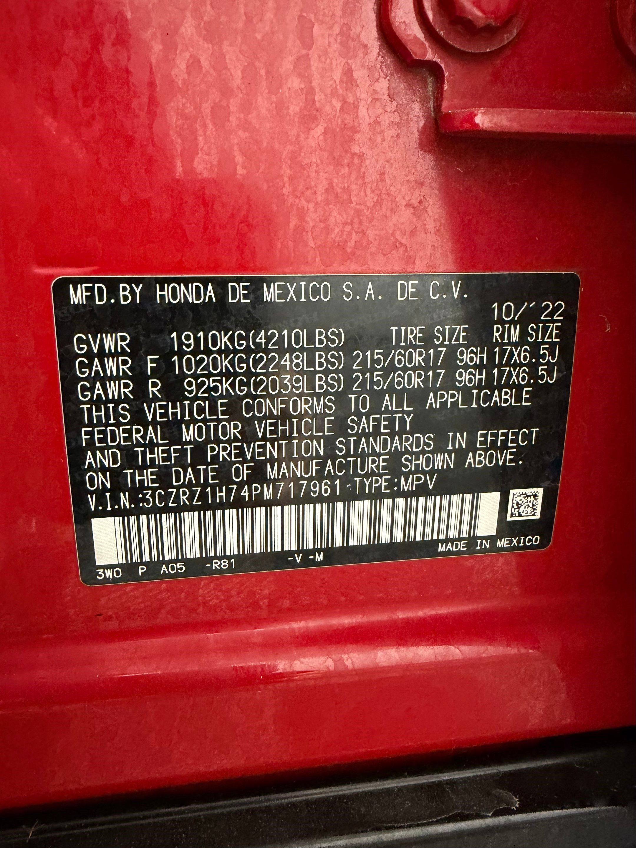 Used 2023 Honda HR-V EX-L image 23