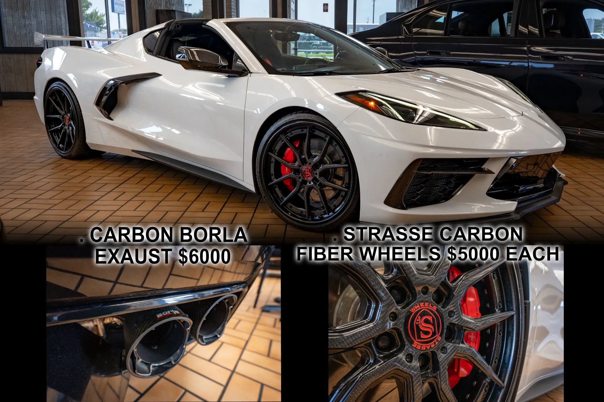 Used 2023 Chevrolet Corvette Stingray Premium Cpe w/ Z51 Performance Package RWD image 1