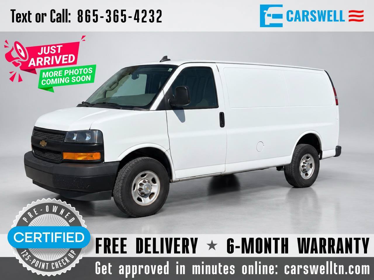 Used 2022 Chevrolet Express 2500 w/ Driver Convenience Package RWD image 1