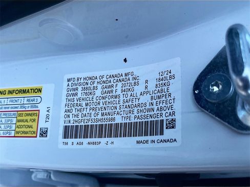 Used 2025 Honda Civic Sport image 29