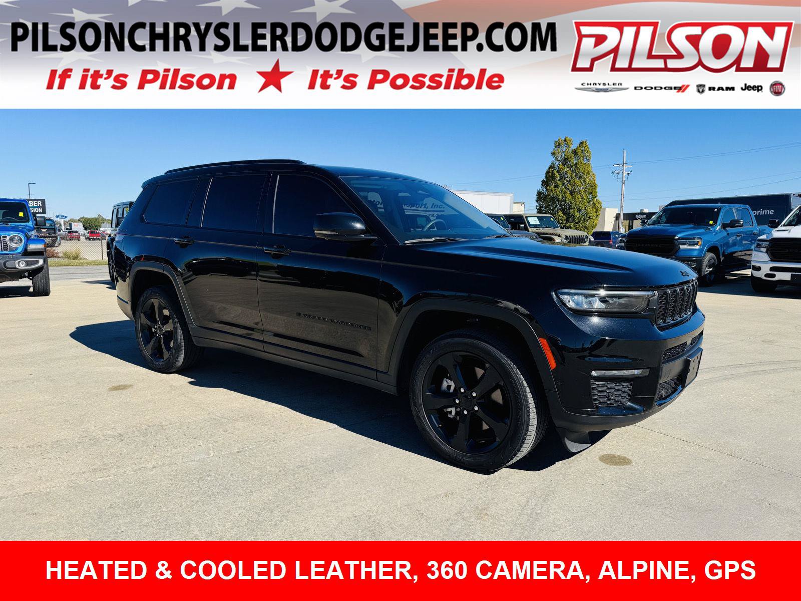 Used 2023 Jeep Grand Cherokee L Limited w/ Luxury Tech Group II AWD/4WD image 1
