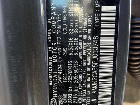 Certified 2023 Hyundai Kona SE image 15