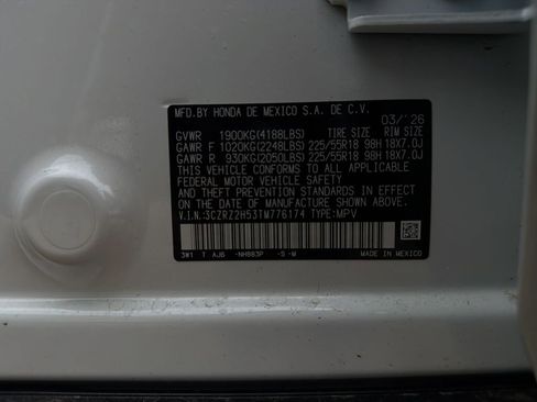 New 2026 Honda HR-V Sport image 27