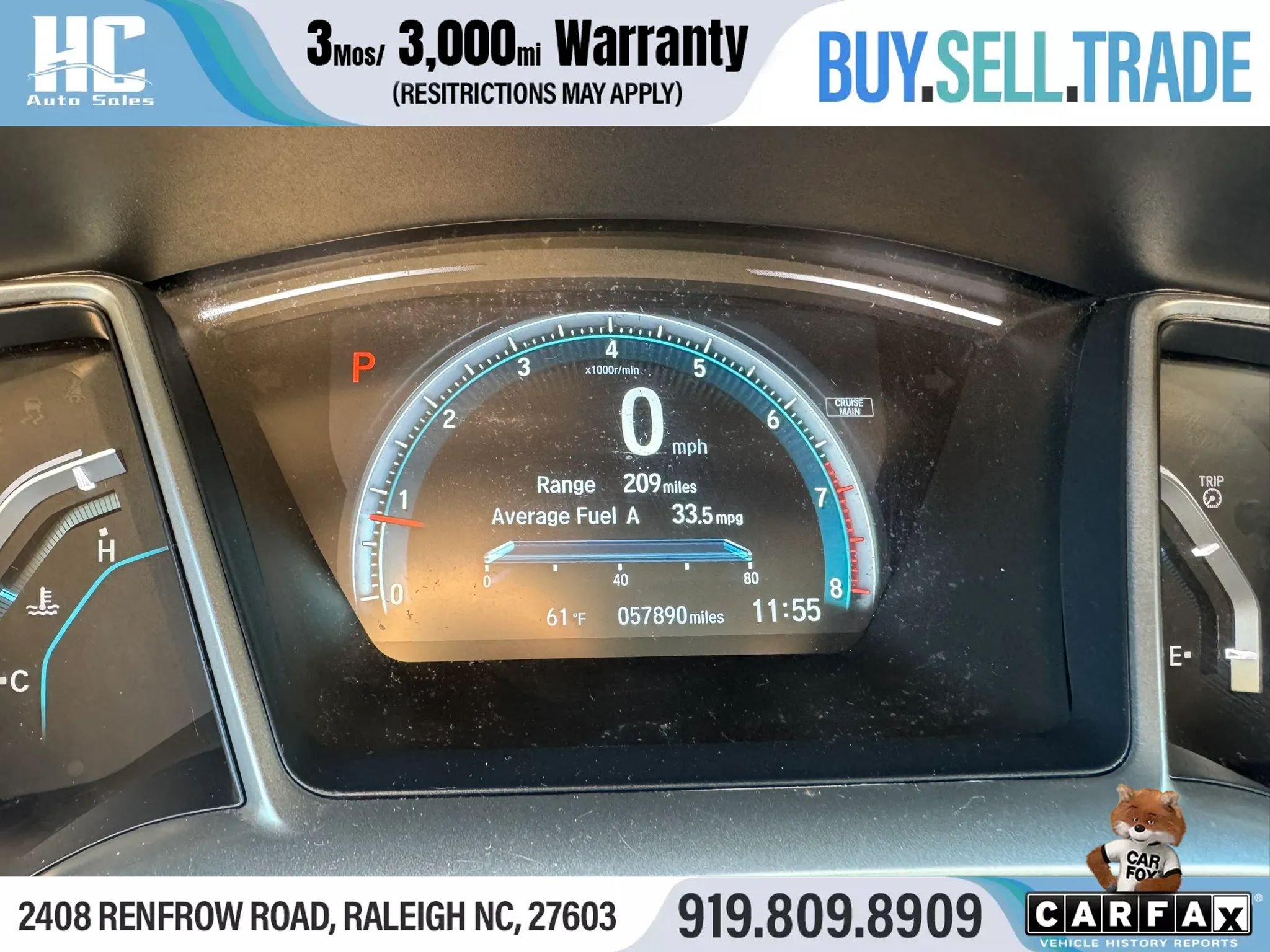 Used 2016 Honda Civic EX image 28