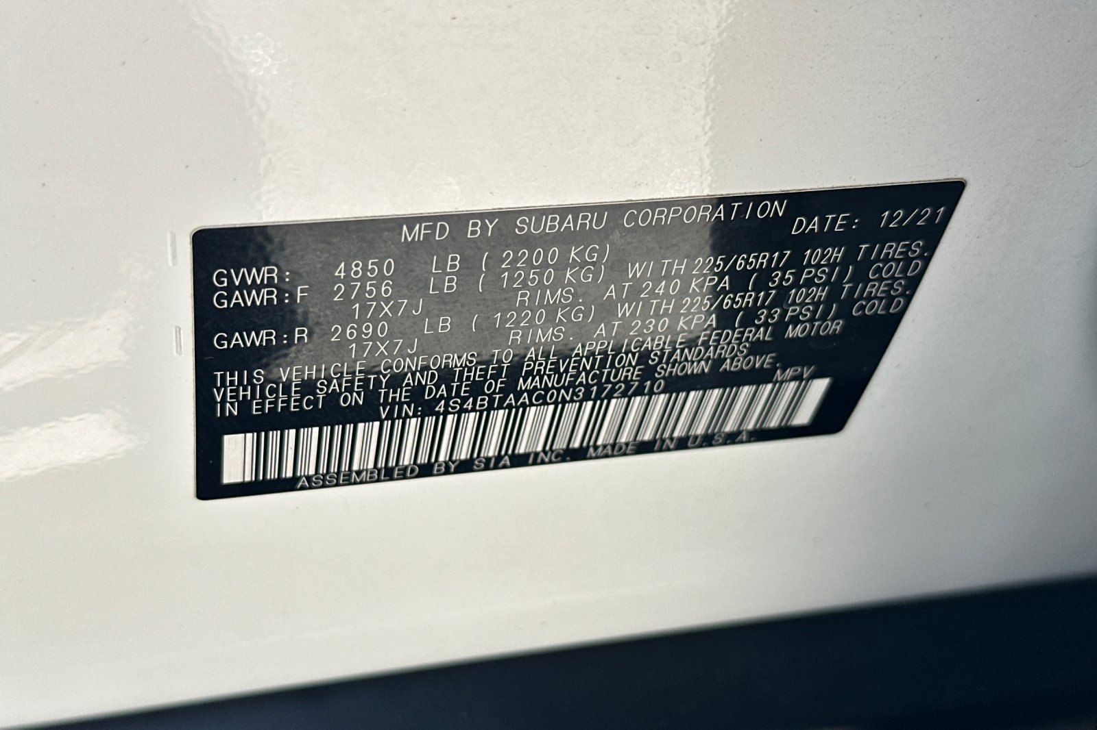 Used 2022 Subaru Outback AWD/4WD image 28