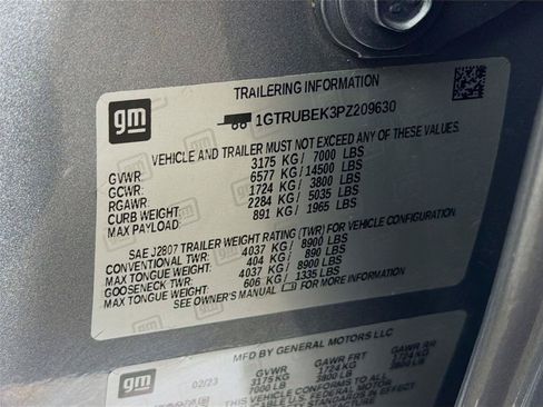 Used 2023 GMC Sierra 1500 SLE AWD/4WD image 41