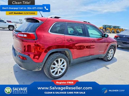 Used 2015 Jeep Cherokee Limited w/ Luxury Group FWD image 4