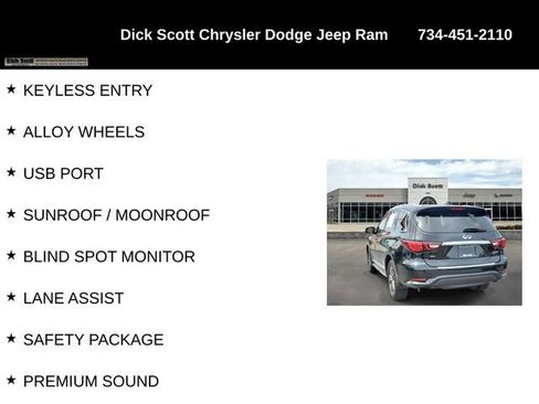 Used 2019 INFINITI QX60 Luxe w/ Essential Package AWD/4WD image 16