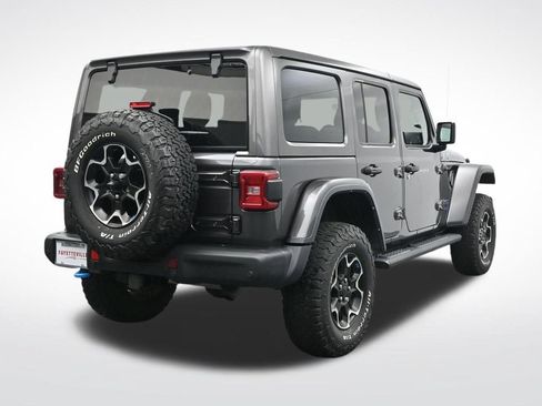Used 2021 Jeep Wrangler Unlimited Rubicon 4xe w/ Steel Bumper Group AWD/4WD image 5