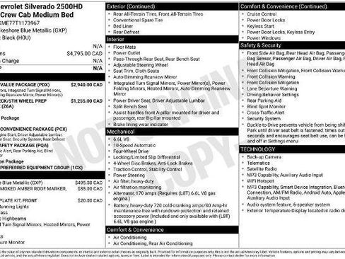 New 2026 Chevrolet Silverado 2500 Custom w/ Custom Value Package AWD/4WD image 2