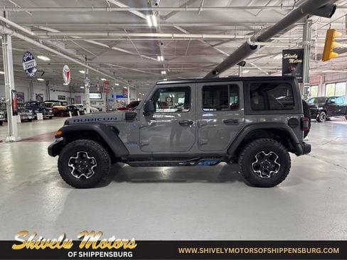 Used 2022 Jeep Wrangler Unlimited Rubicon 4xe w/ Cold Weather Group image 2