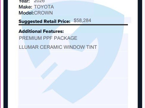 New 2026 Toyota Crown Platinum image 4