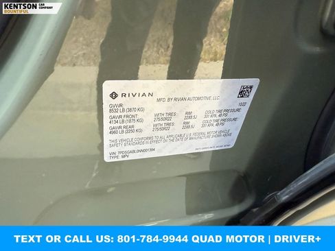 Used 2022 Rivian R1S Launch Edition image 41