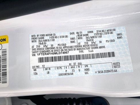 Used 2021 Ford Ranger XLT w/ Equipment Group 301A Mid image 34